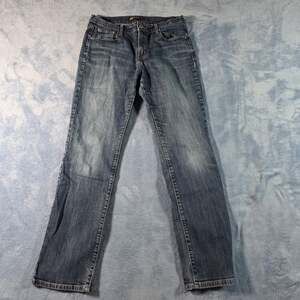 Levi’s 505 Straight Leg Jeans Women’s Size 10 Medium Wash Blue Stretch Denim
